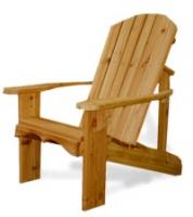 Our top-selling Adirondack Chair features a sculpted seat, and curved back slats for maximum comfort! It is made entirely out of 5/4 Western Red Cedar.
The parts are held firmly in place using 1 3/4 stainless steel fasteners, and special, elasticized polyurethane adhesive, to keep the chair rigid, even when put through -40 to 120 degree temperature.
We use only select Western Red Cedar as our feedstock of choice, since it is simply the finest outdoor building material available!